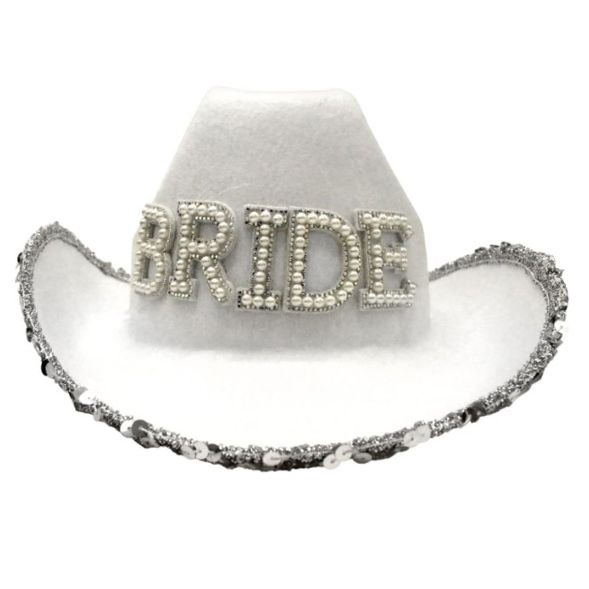 GENERICO - SOMBRERO VAQUERO BRIDE BLANCO X1UNI