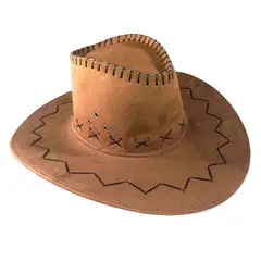 GENERICO - SOMBRERO VAQUERO CAF CLARO X1 UNI