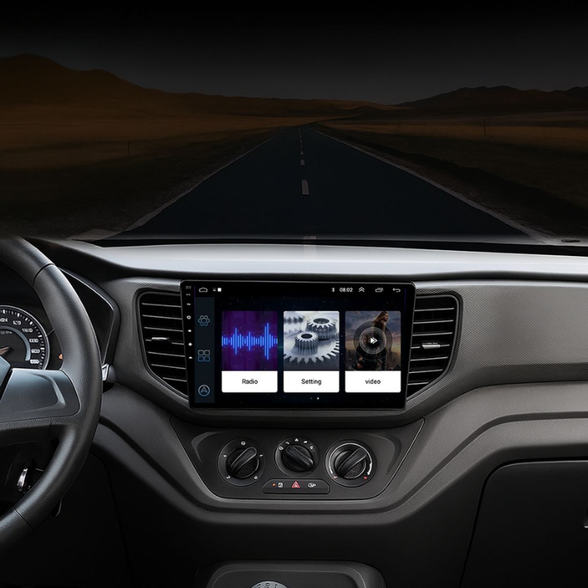 OEM - Radio Android Chevrolet N400  -2gb+32gb + Camara