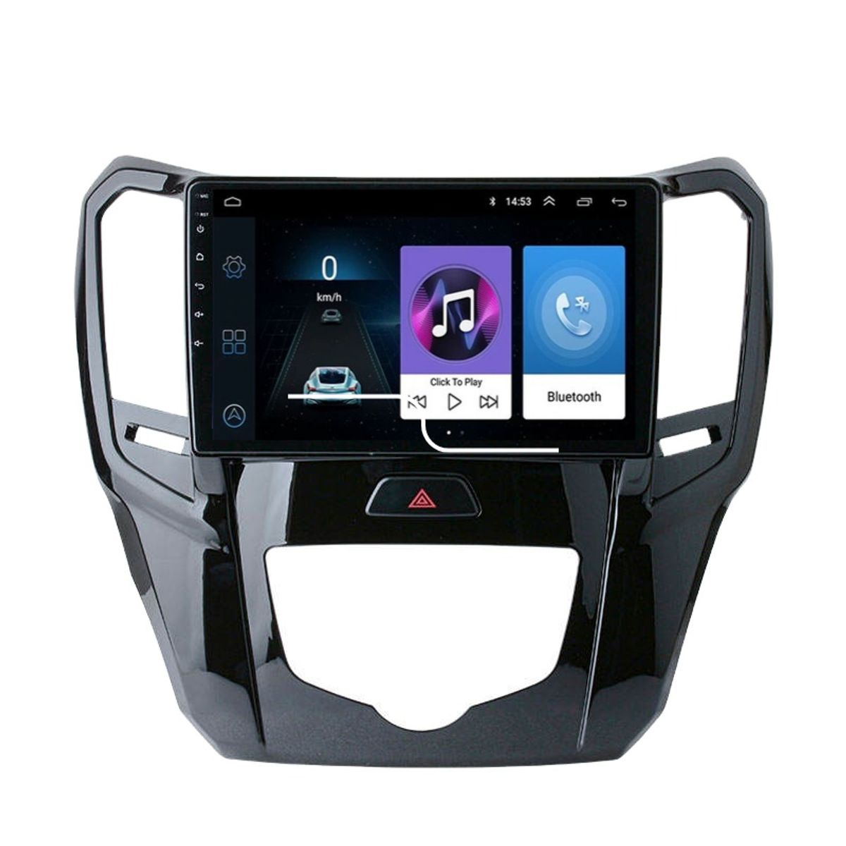 OEM - Radio Android Greatwall M4 2016-2021 -2gb+32gb + Camara