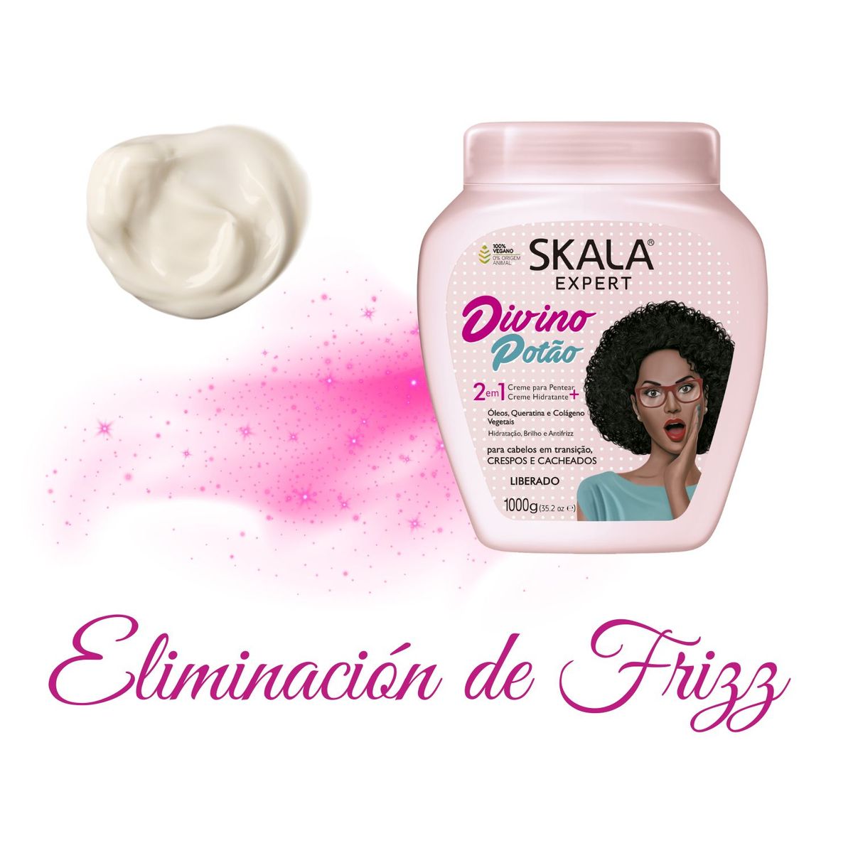 SKALA - Mascara Skala Divino Potao 2 En 1 1000ml Control Frizz Brillo