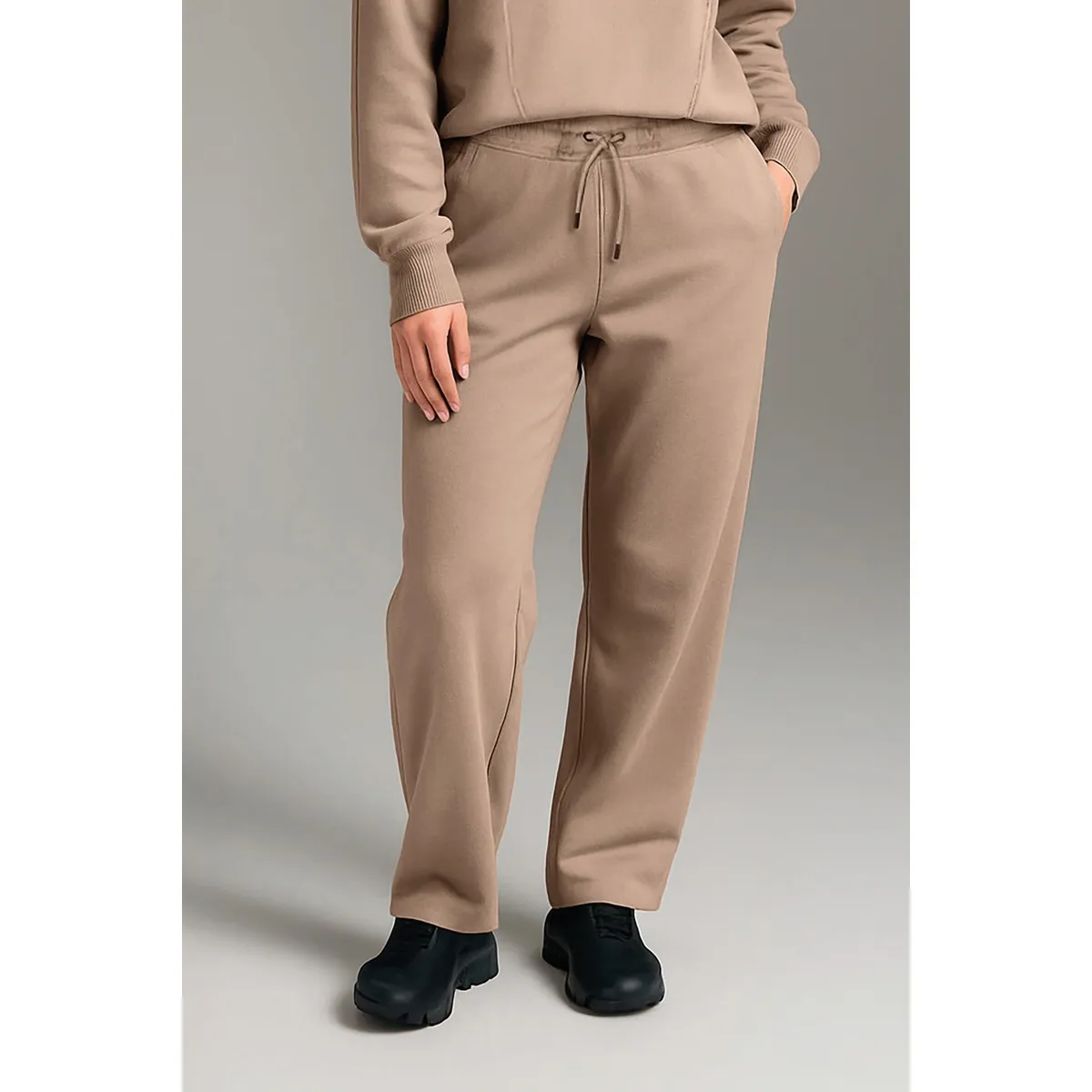 ULTIMATE - ULTIMATE HOODIE REGULAR MUJER MOCHA