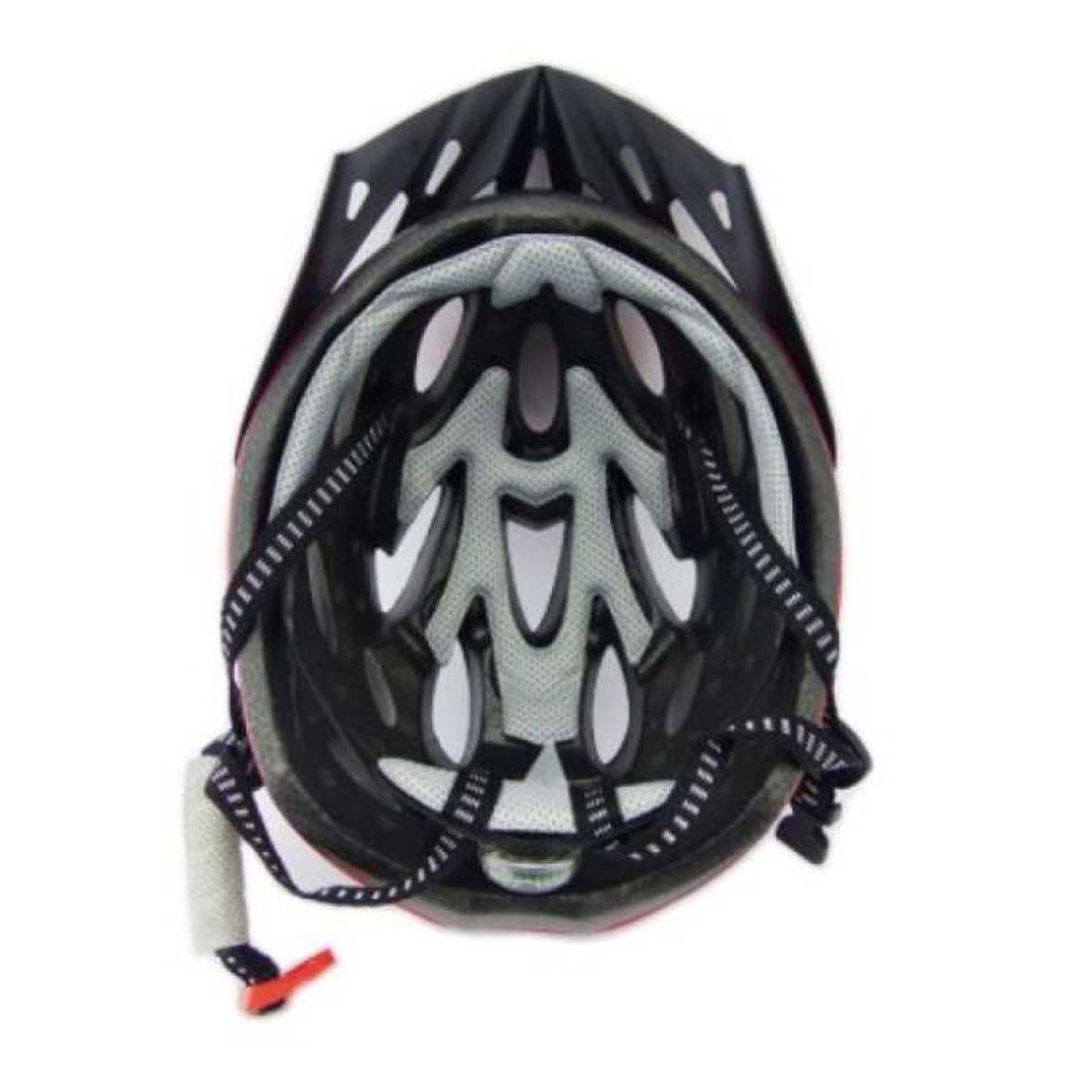 GENERICO - Casco Bicicleta Pro-bike Usa Con Luz Adulto Color Negro