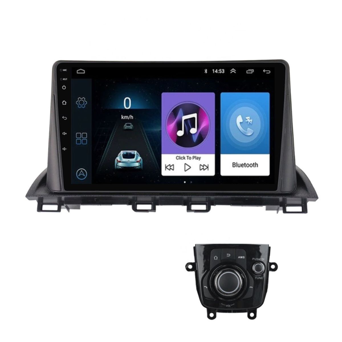 OEM - Radio Android Mazda 3 2015-2020 -2gb+32gb + Camara