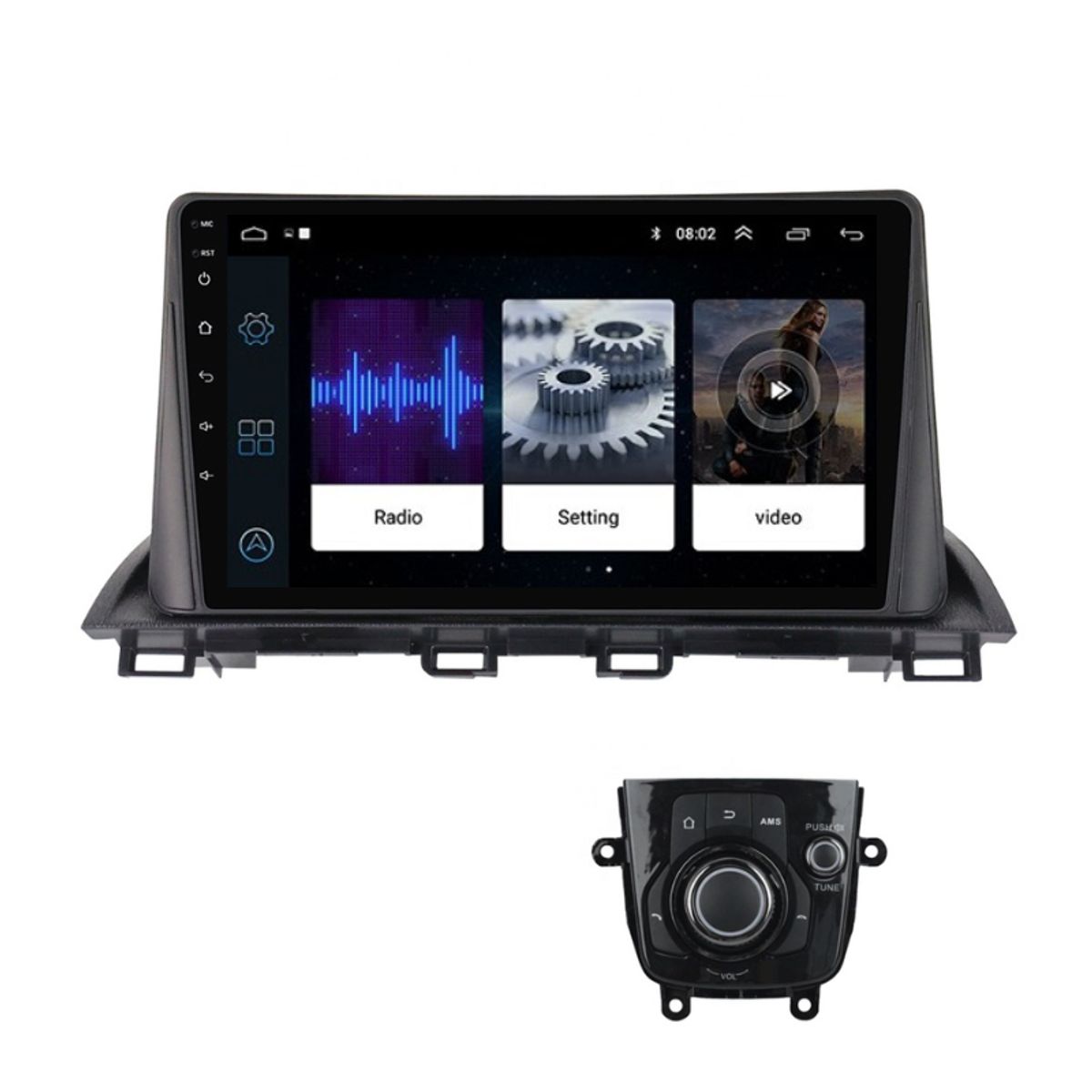 OEM - Radio Android Mazda 3 2015-2020 -2gb+32gb + Camara