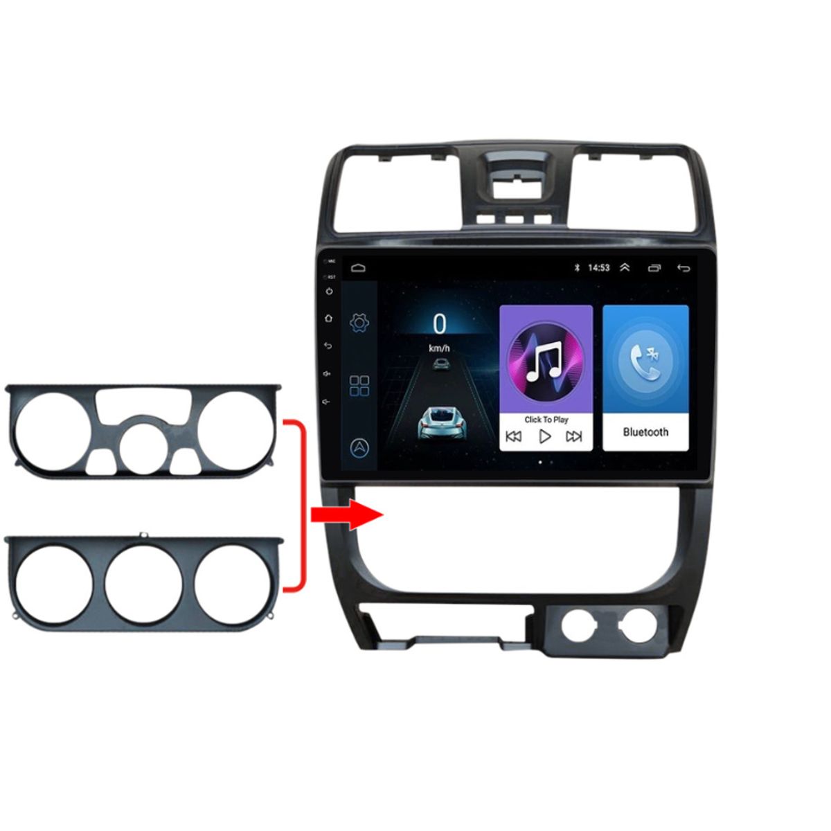 OEM - Radio Android Great Wall Wingle 5 2011-2023  + Camara