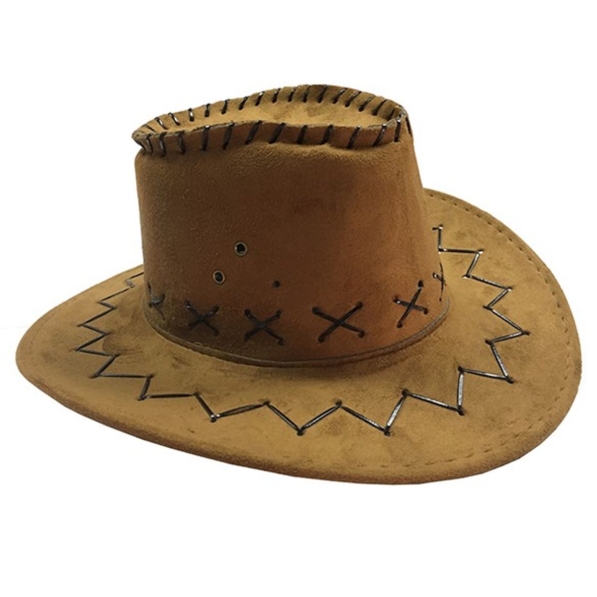 GENERICO - SOMBRERO VAQUERO NIO CAFE OSCURO X1 UNI