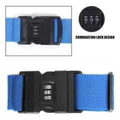 GENERICO - Correa De Seguridad Para Maleta Con Bloqueo