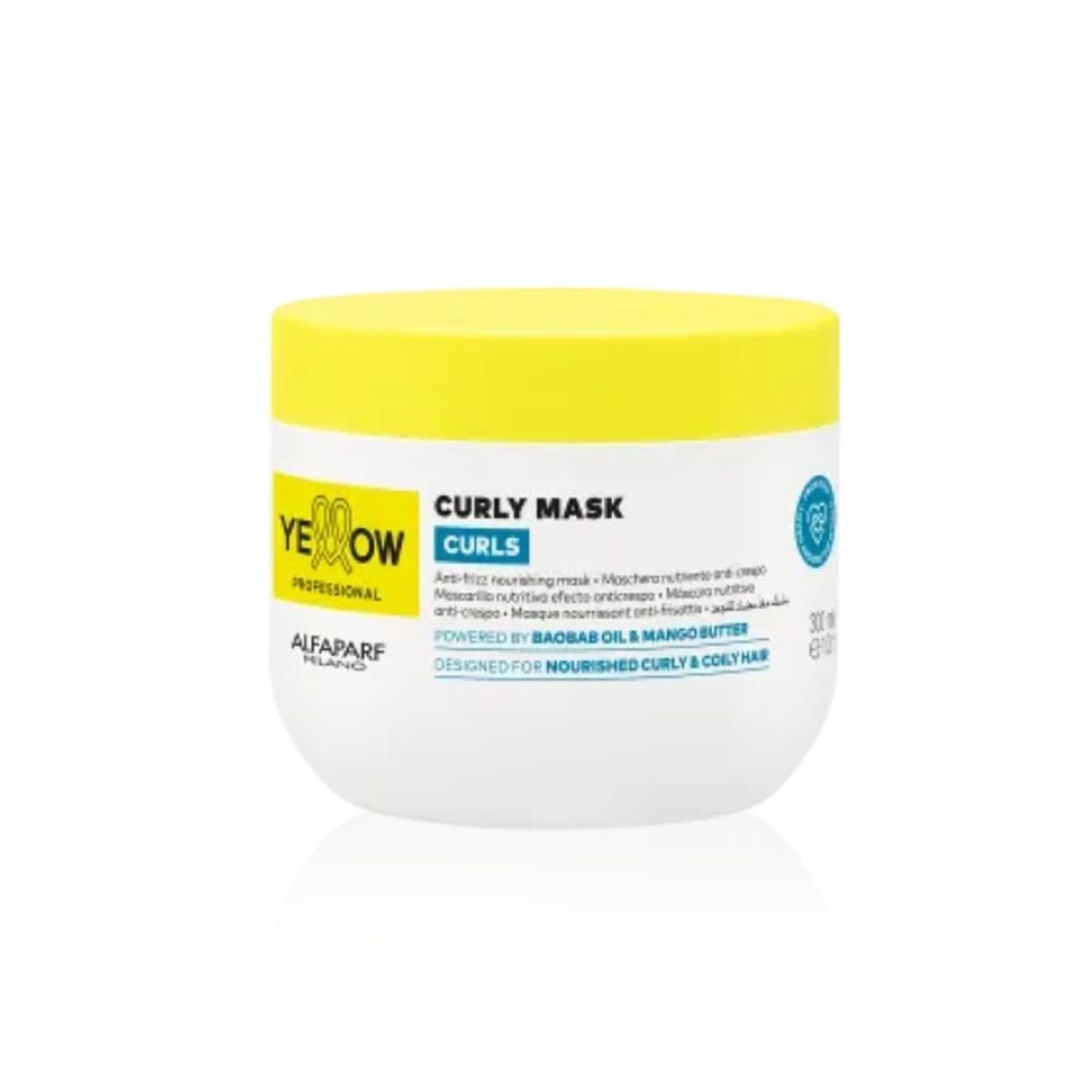 ALFAPARF MILANO - MASCARILLA NUTRITIVA PARA RIZOS YELLOW CURLS ALFAPARF 300 ML