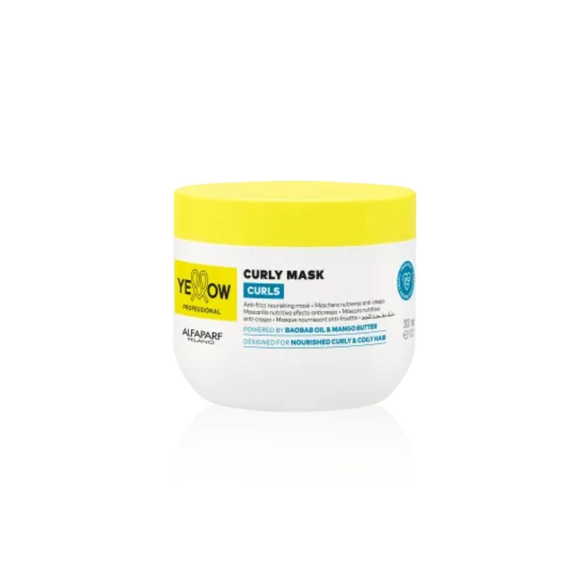 ALFAPARF MILANO - MASCARILLA NUTRITIVA PARA RIZOS YELLOW CURLS ALFAPARF 300 ML