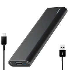 TECMASTER - Cofre de Discos SSD M2 PCI-E NVME High Speed Case USB-C 2 TB