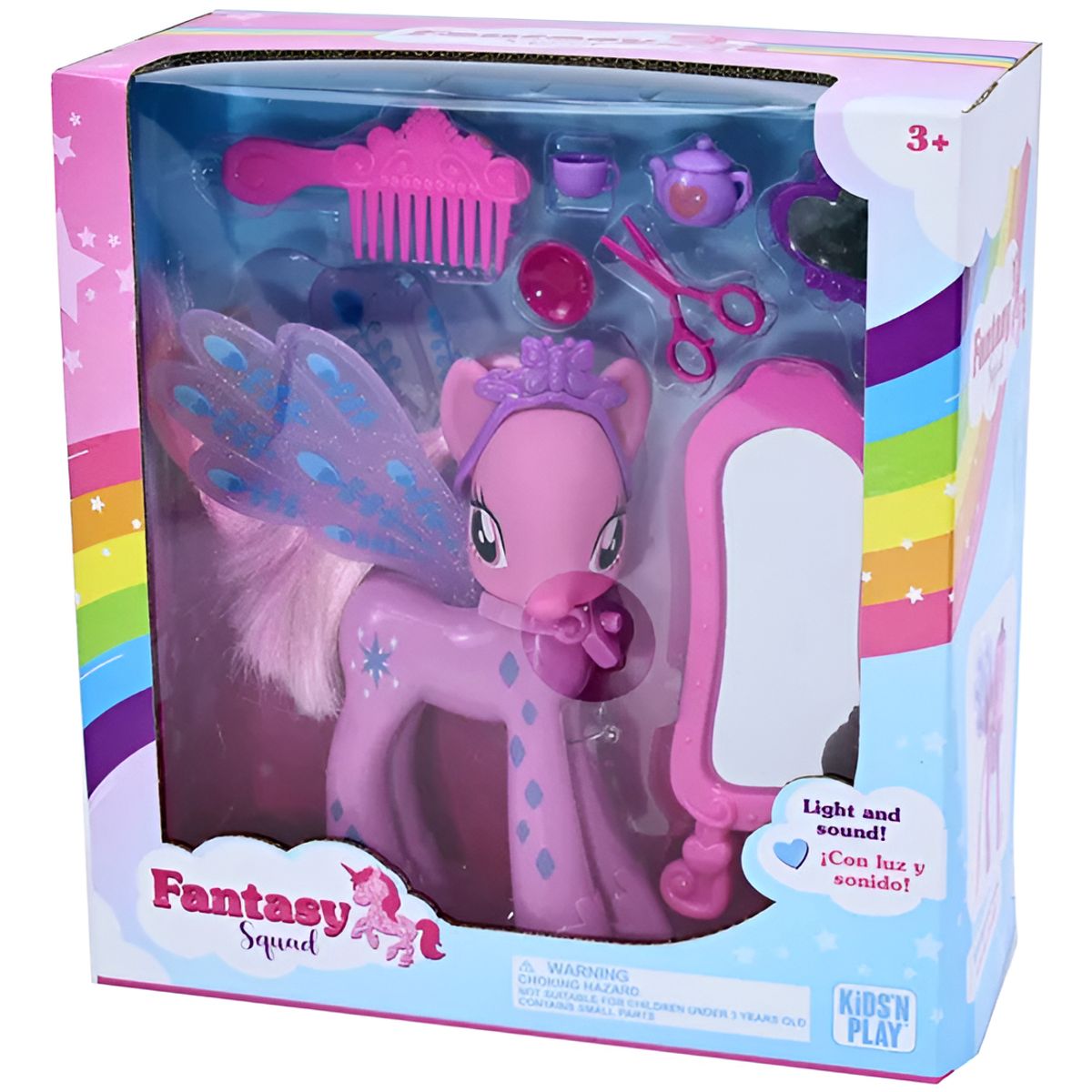 CORONA - Unicornio O Pony Con Luz Y Sonido
