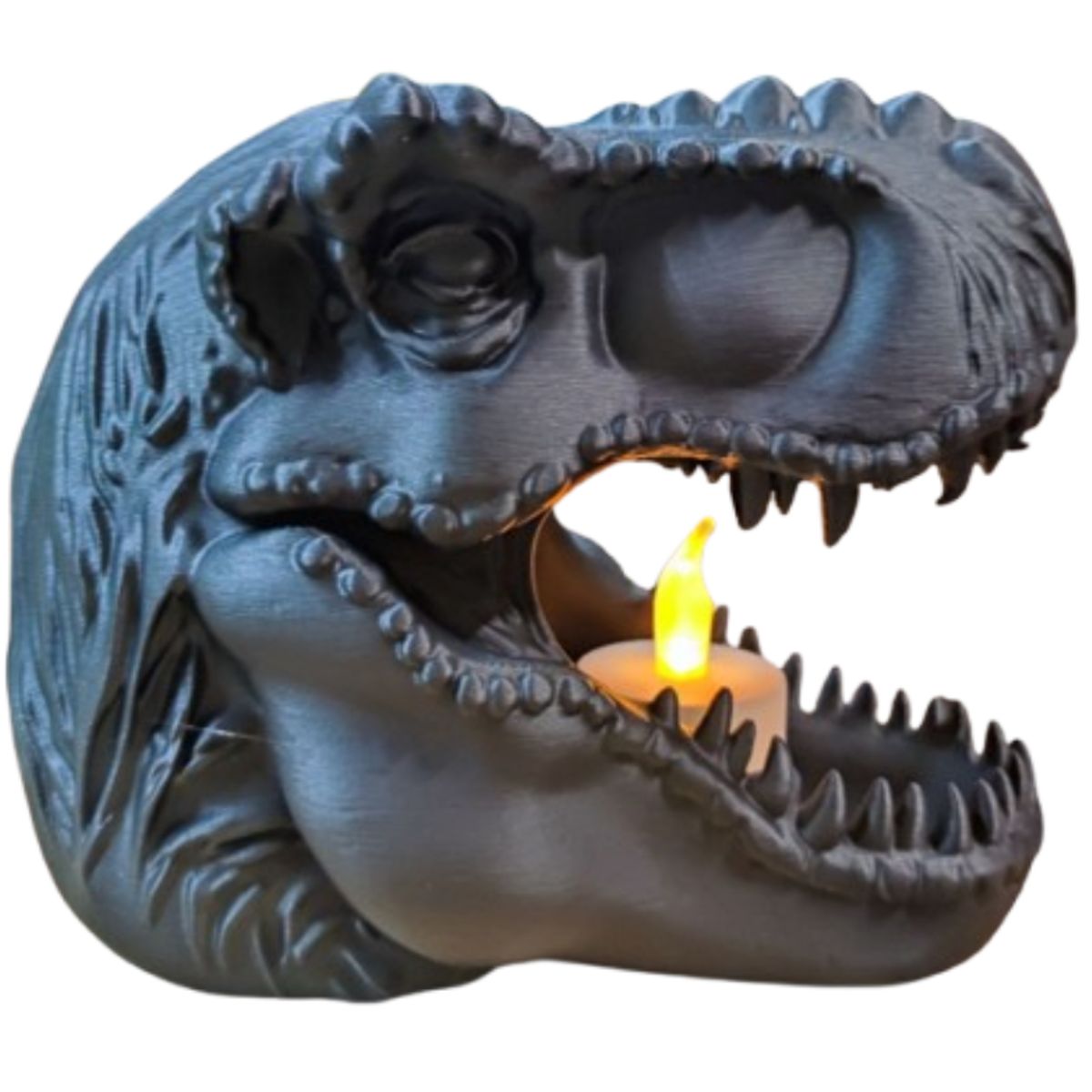 GENERICO - Portavelas LED Tiranosaurio Rex