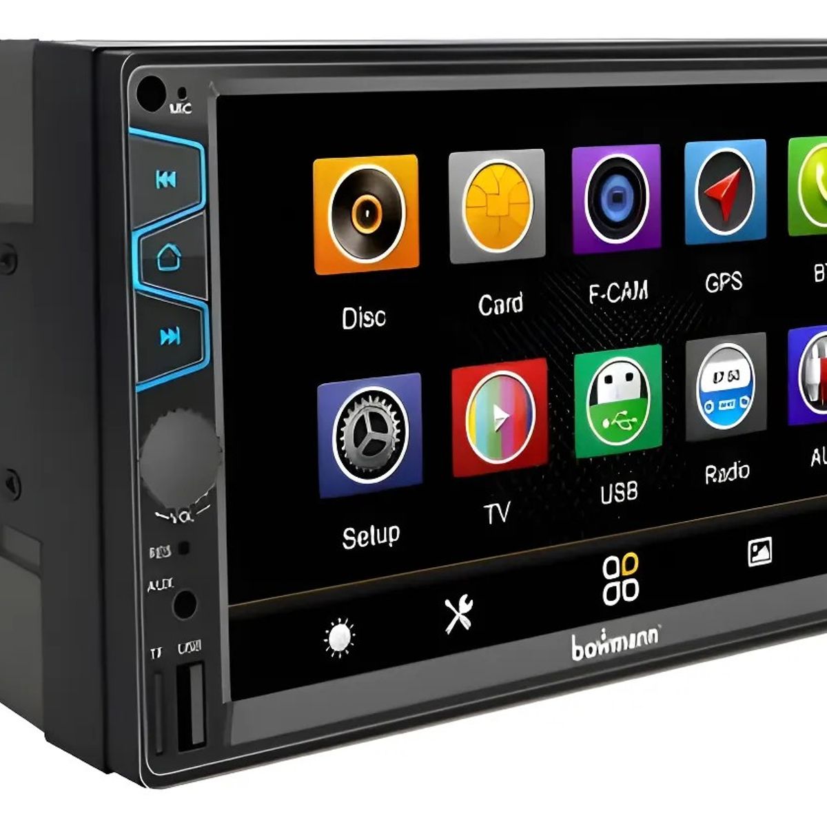 BOWMANN - Radio Auto 2din Pantalla Tactil 7 Bowmann Bt Mirror 5600L