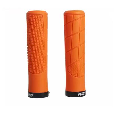 Imagen 2 del producto Puños de bicicleta mtb ergonomicos Silicona Naranja