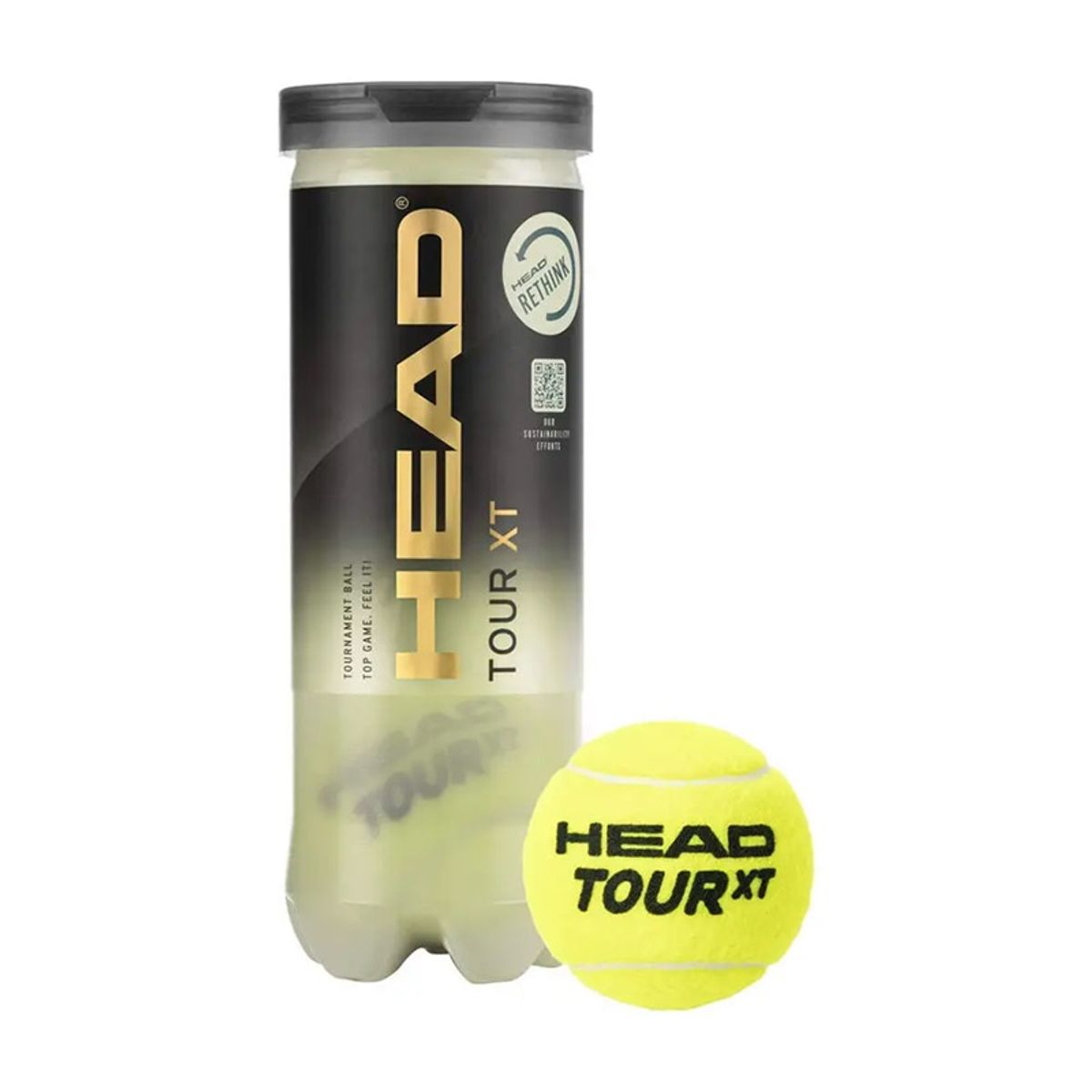 HEAD - Tarro de Pelotas de Tenis Head Tour XT X3