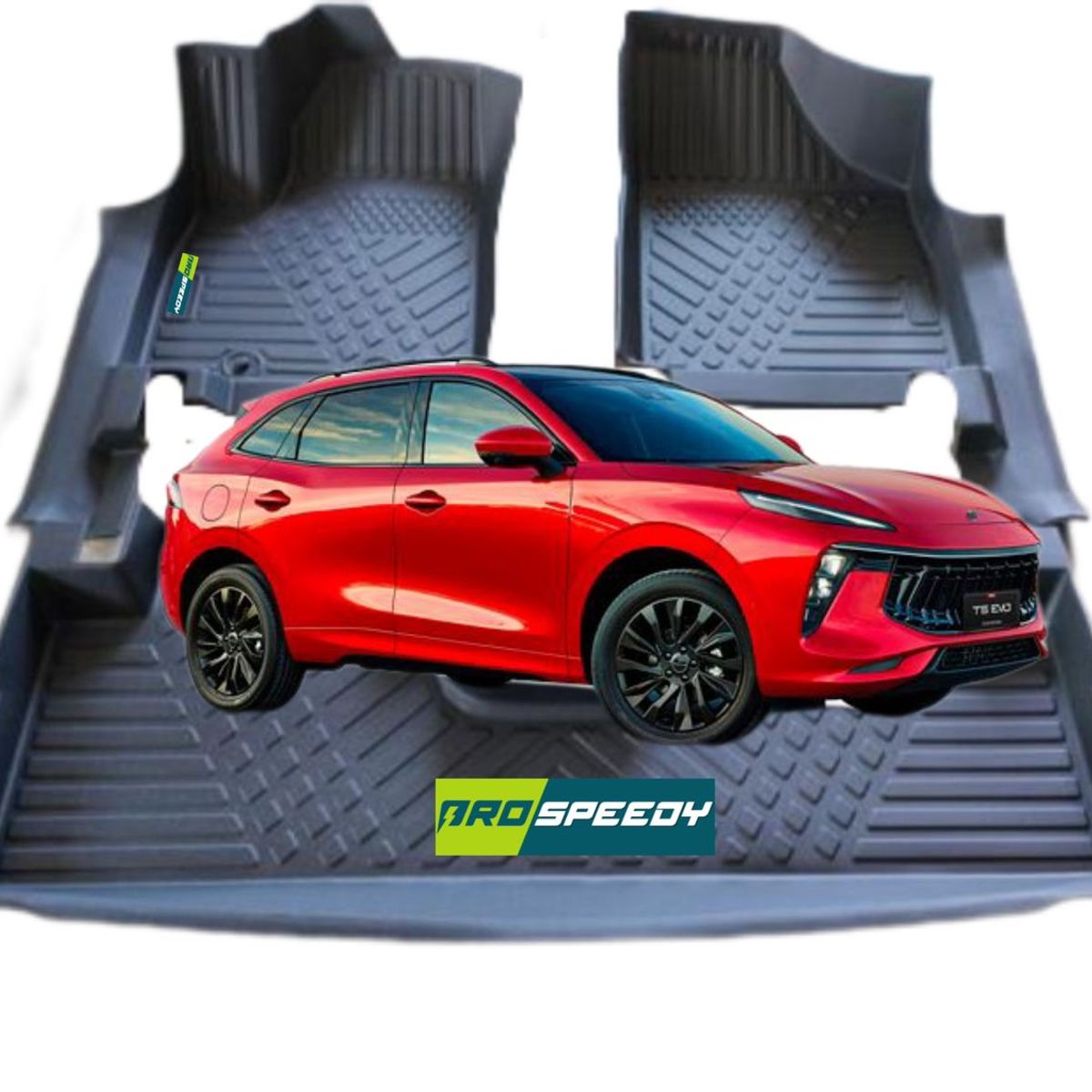 GENERICO - PISOS CALCE PERFECTO PROSPEEDY DONGFENG T5 EVO 3PIEZAS