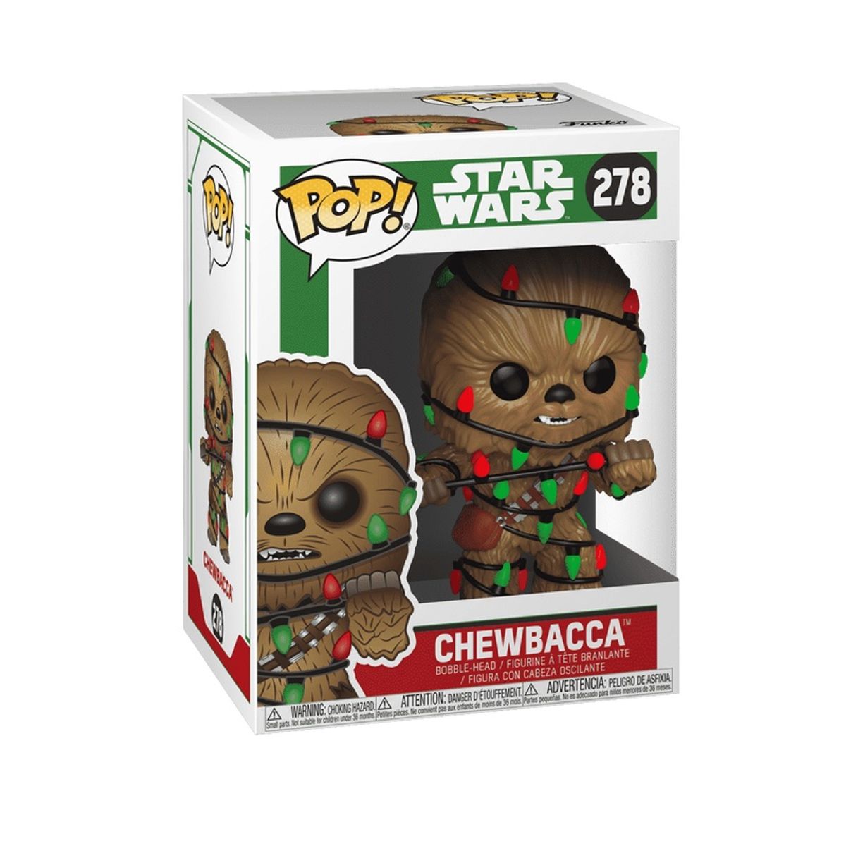 FUNKO - Funko Pop Star Wars – Chewbacca 278 + Protector