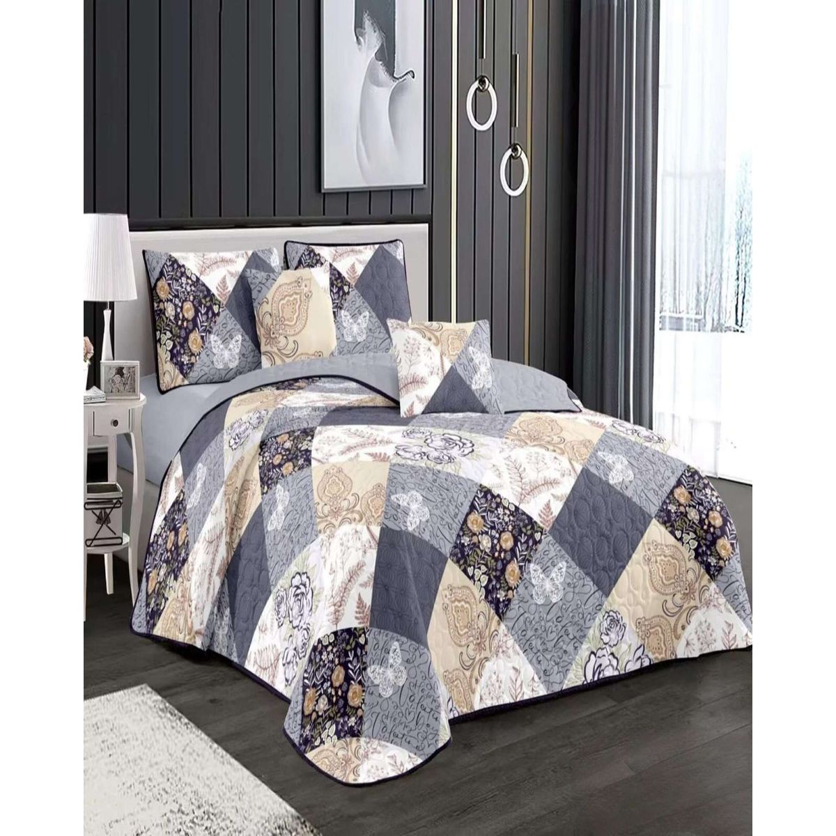 GENERICO - Cubrecama Quilt verano king