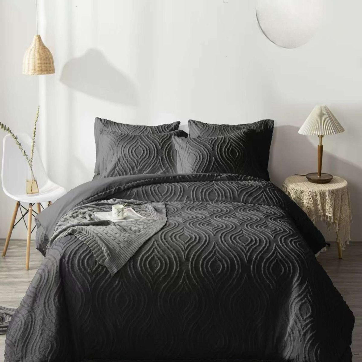 GENERICO - CUBRECAMA QUILT VERANO DELGADO NO ACOLCHADO KING