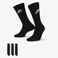 NIKE - Calcetines Sportswear Everyday Essential Unisex Negro