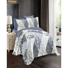 GENERICO - Cubrecama Quilt verano 2 plaza