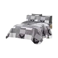 GENERICO - Cubrecama Quilt verano 2 plaza