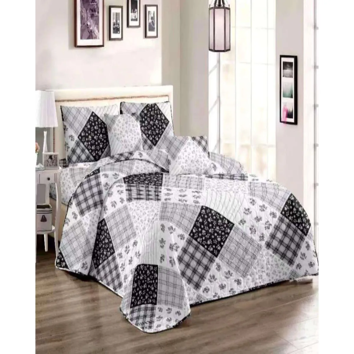 GENERICO - Cubrecama Quilt verano 2 plaza