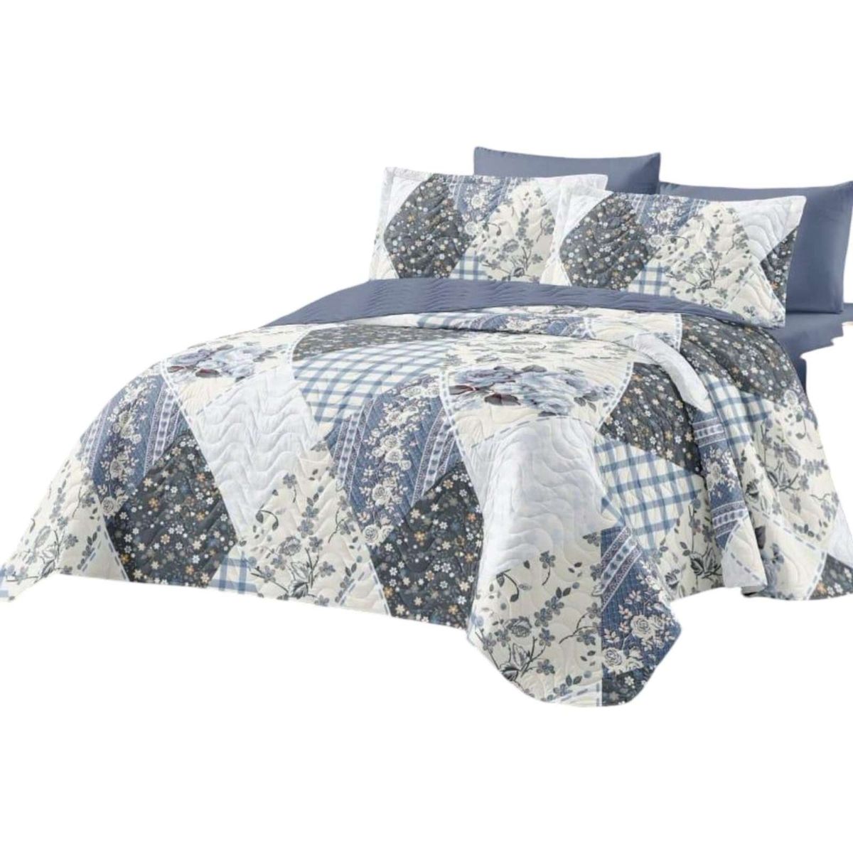 GENERICO - Cubrecama Quilt verano king