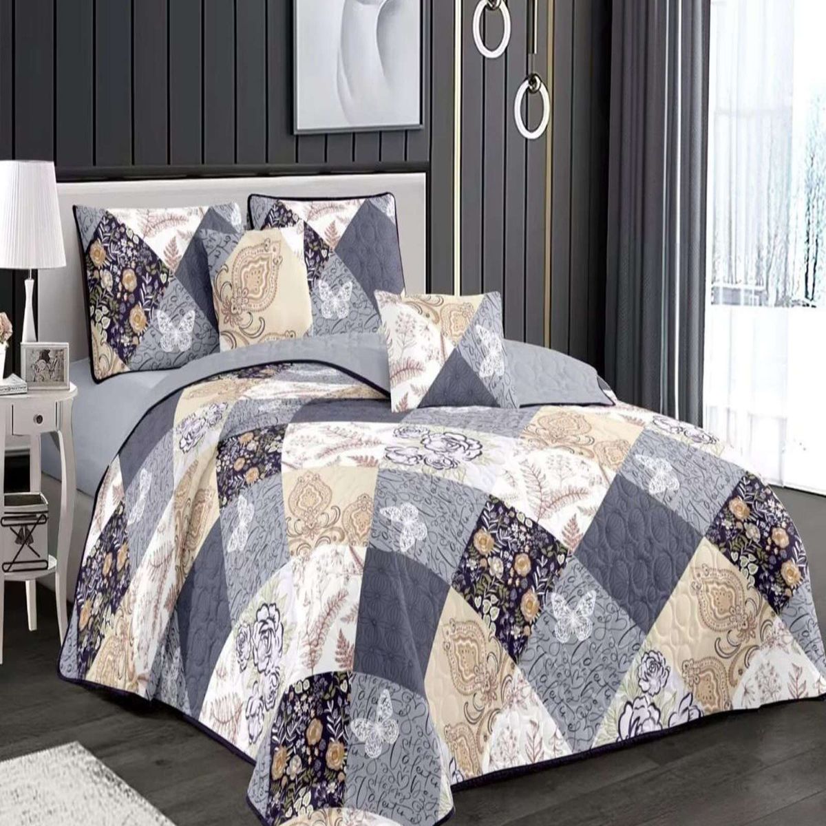 GENERICO - Cubrecama Quilt verano king