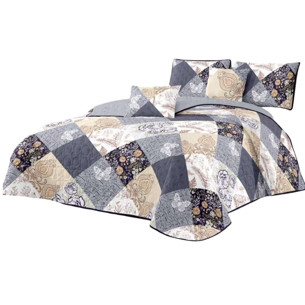 GENERICO - Cubrecama Quilt verano king