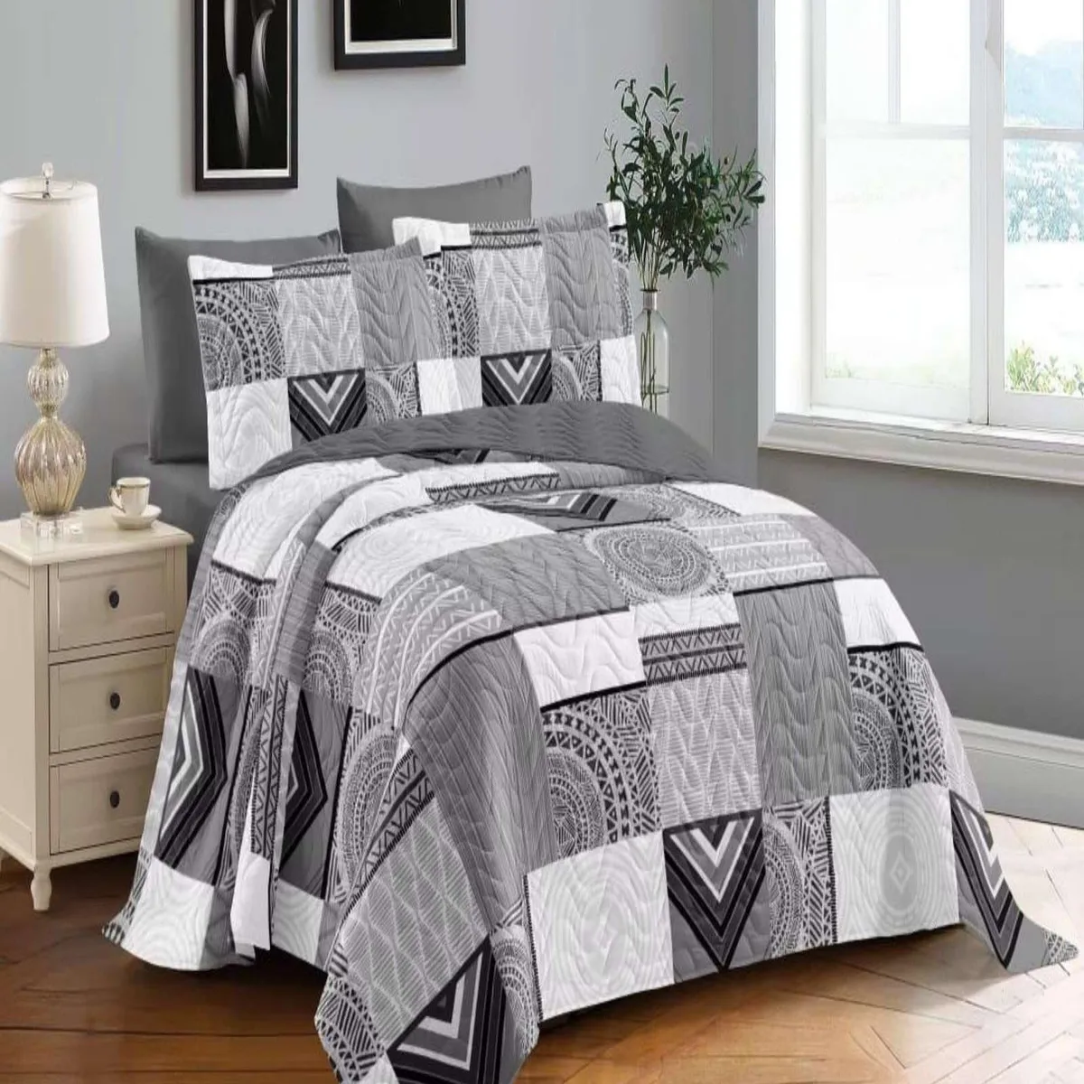 GENERICO - Cubrecama Quilt verano king