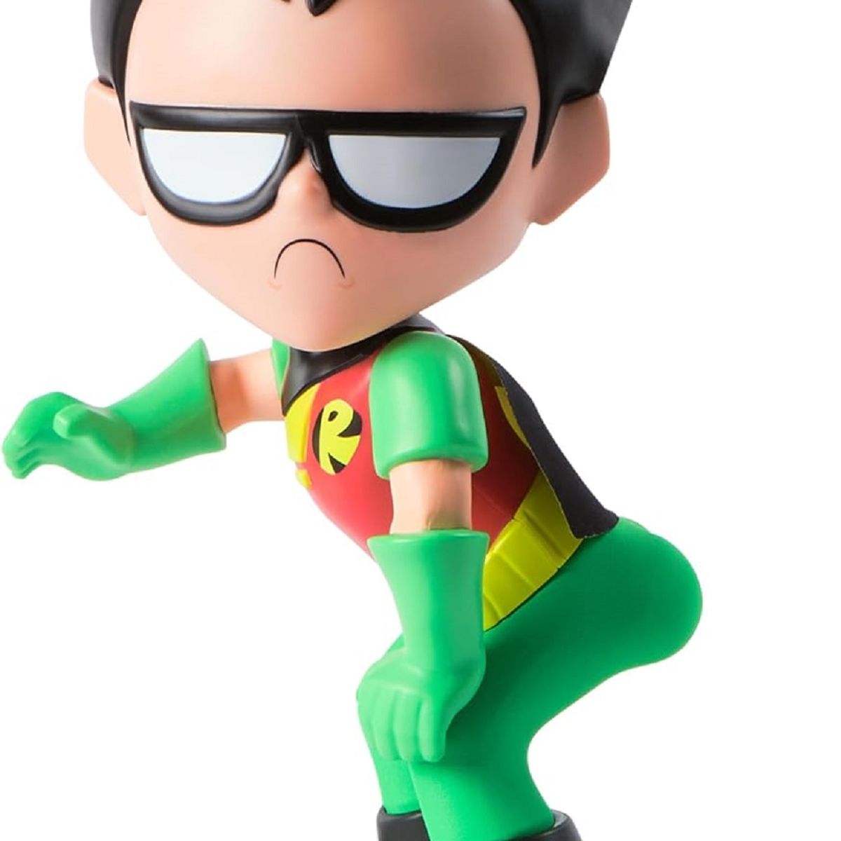 TEEN TITANS GO - Figura Jóvenes Titanes Robin Juguete con Sonido Baile 30 cm