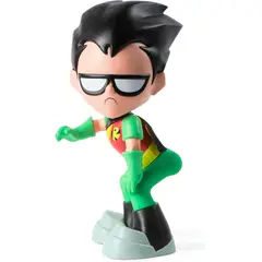TEEN TITANS GO - Figura Jóvenes Titanes Robin Juguete con Sonido Baile 30 cm