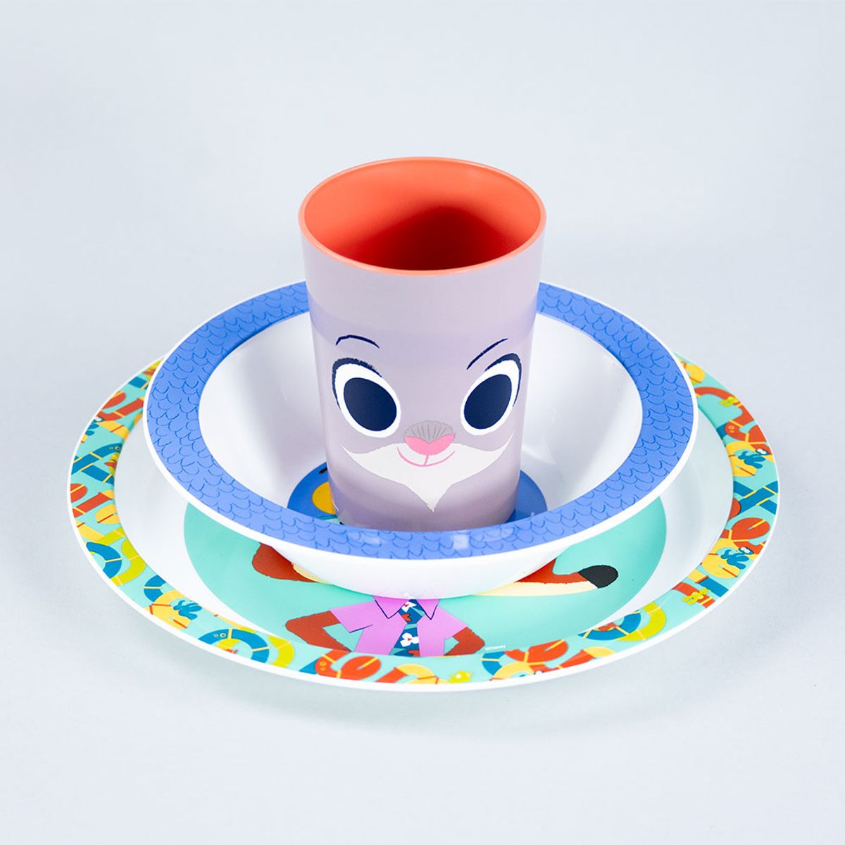 KEEP - Set 3 Piezas Desayuno PP Zootopia