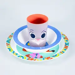 KEEP - Set 3 Piezas Desayuno PP Zootopia