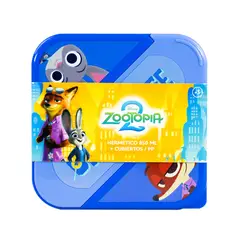 KEEP - Hermético 850ml + Cubiertos -Verde Zootopia