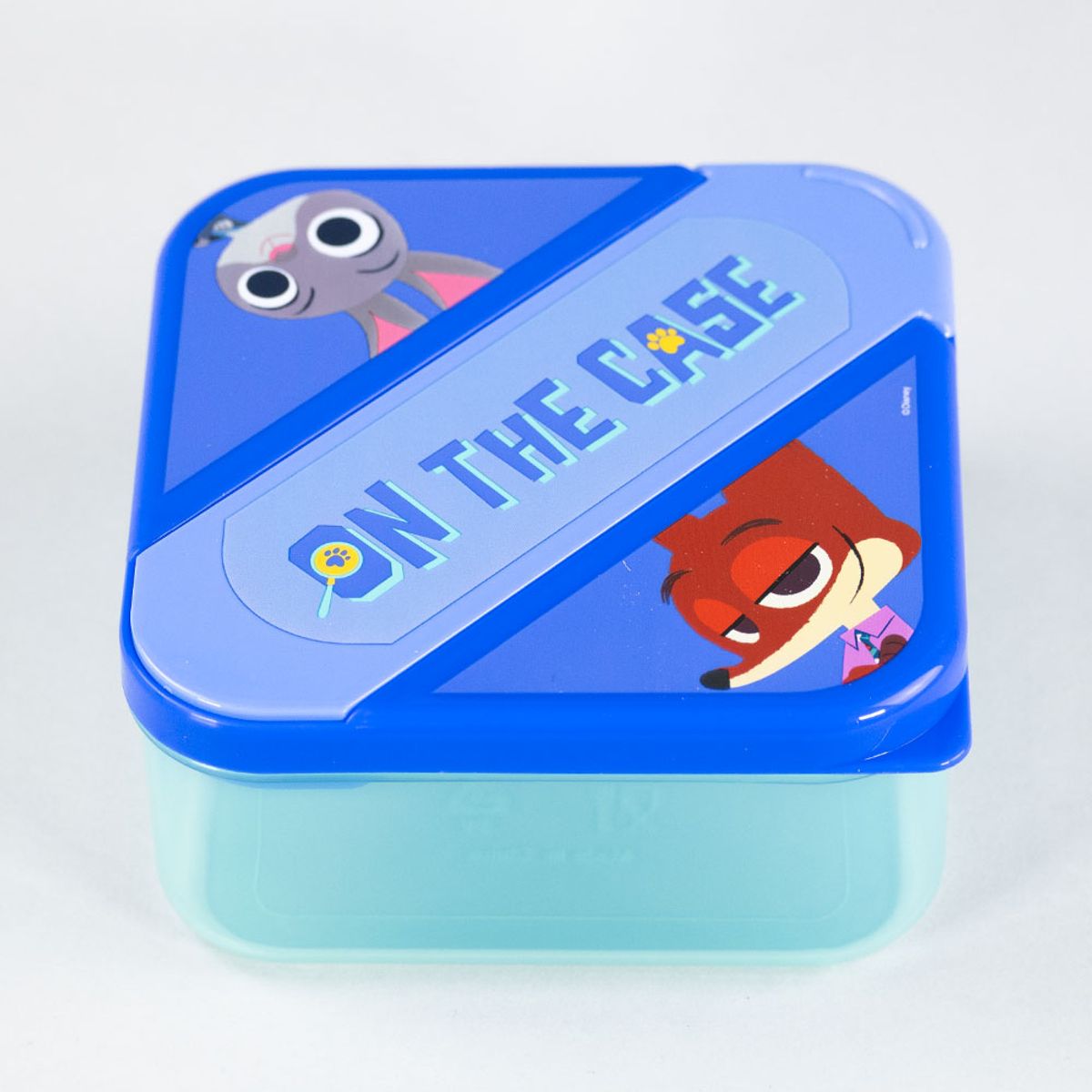 KEEP - Hermético 850ml + Cubiertos -Verde Zootopia