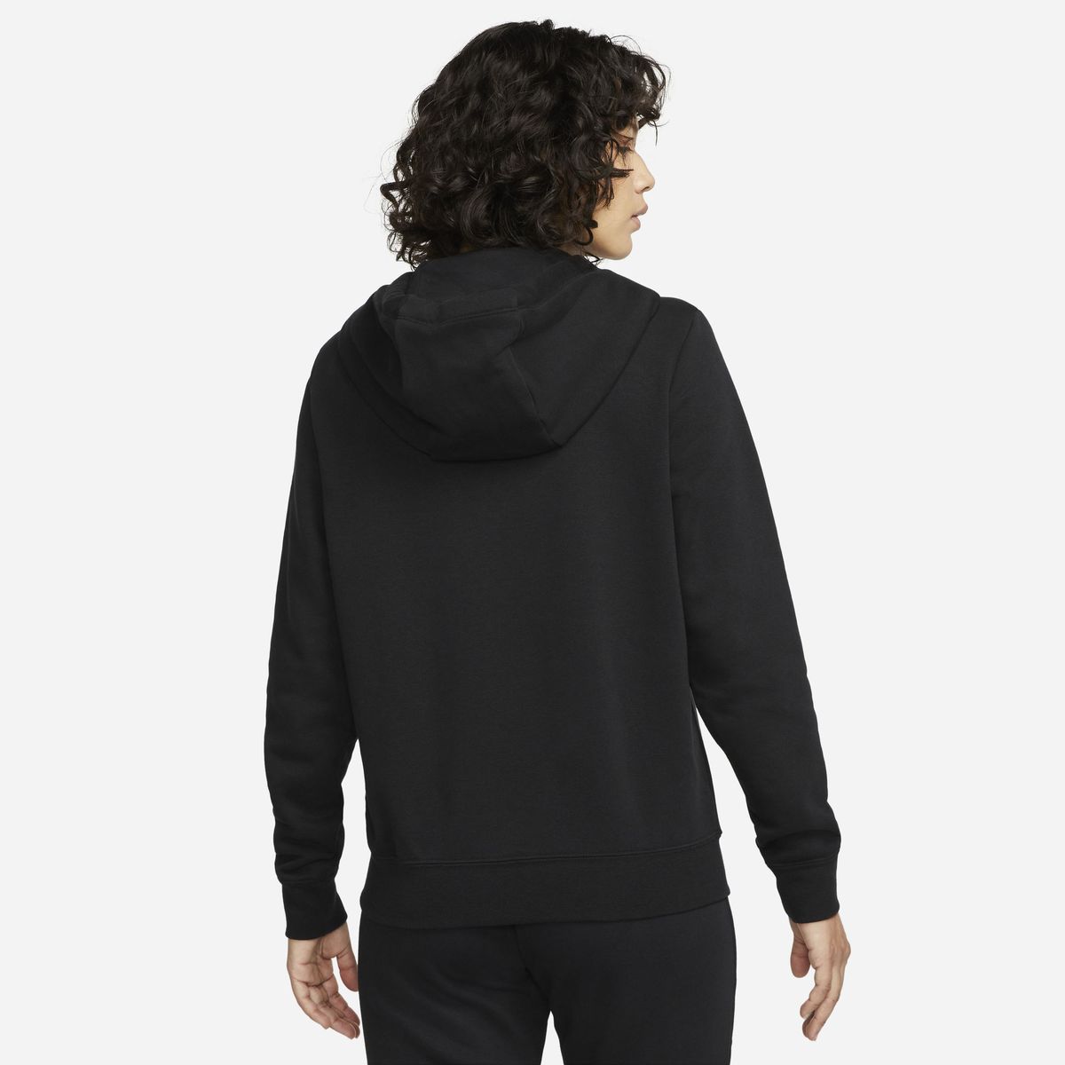 NIKE - Polerón Nike Club Fleece Mujer Negro