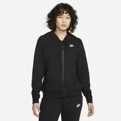 NIKE - Polerón Club Fleece Mujer Negro