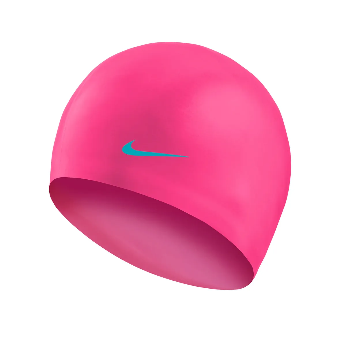 NIKE - Gorro de natación YOUTH NIKE SOLID SILICONE Unisex niños Rosa