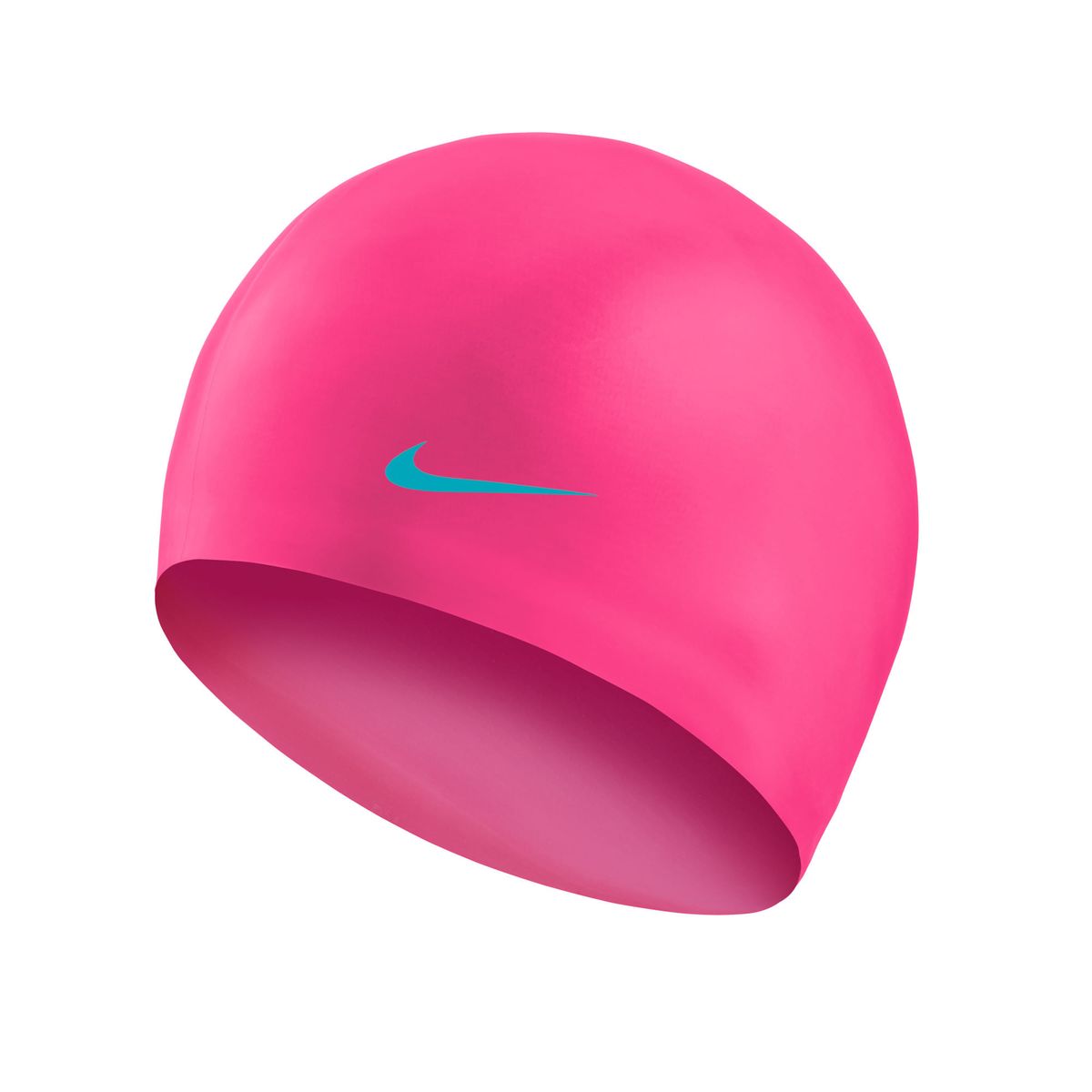 NIKE - Gorro de natación YOUTH NIKE SOLID SILICONE Unisex niños Rosa