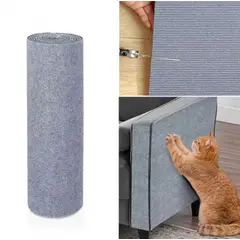 GENERICO - Alfombra Rascador Para Gatos Protectora Sofá Adhesiva 100x30cm