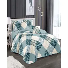 GENERICO - Cubrecama Quilt verano plaza y media