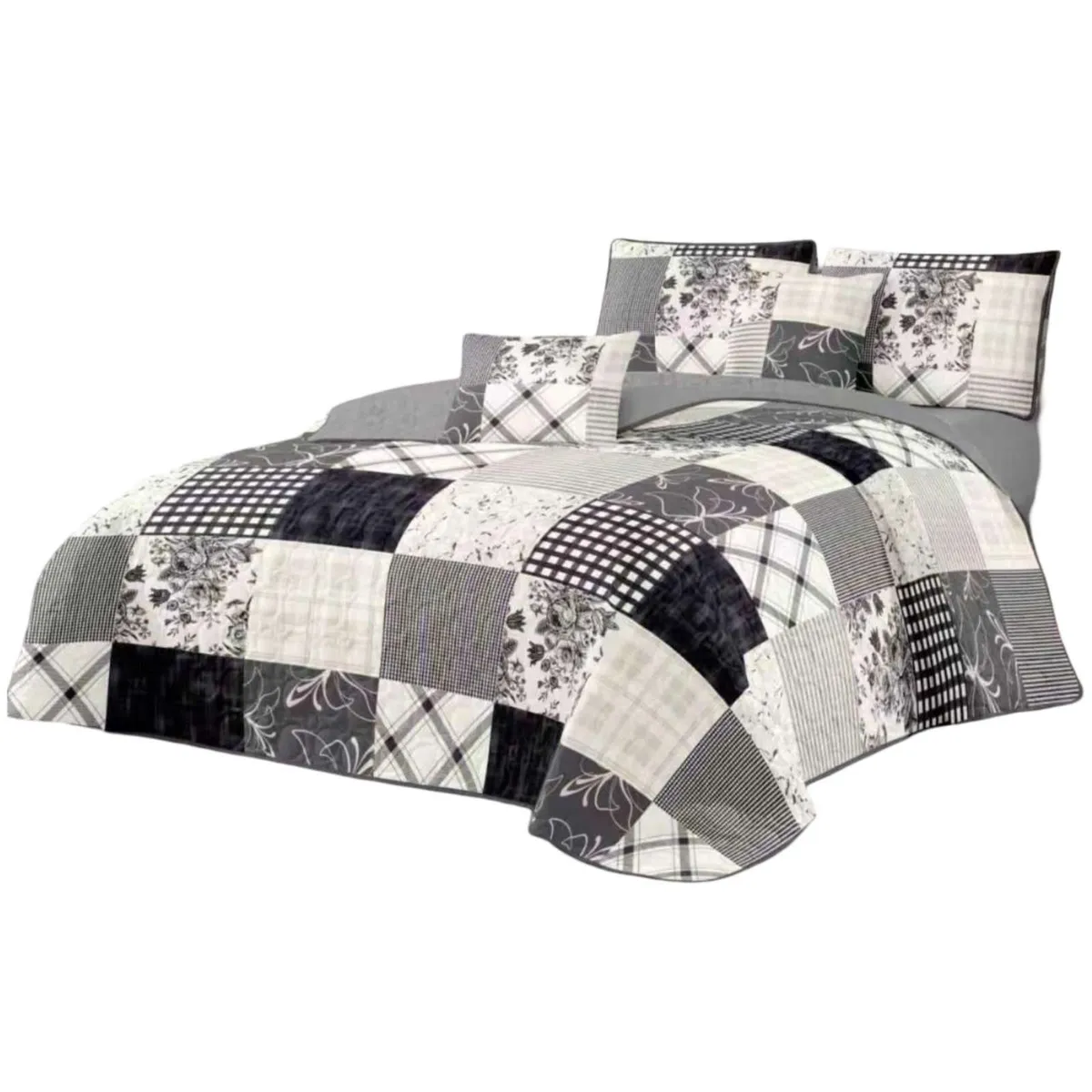 GENERICO - Cubrecama Quilt verano 2 plaza