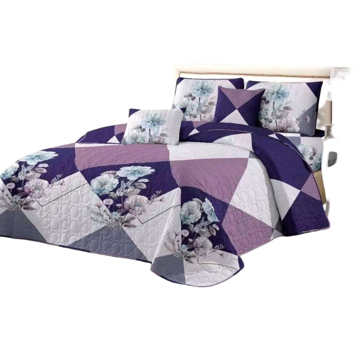 GENERICO - Cubrecama Quilt verano 2 plaza