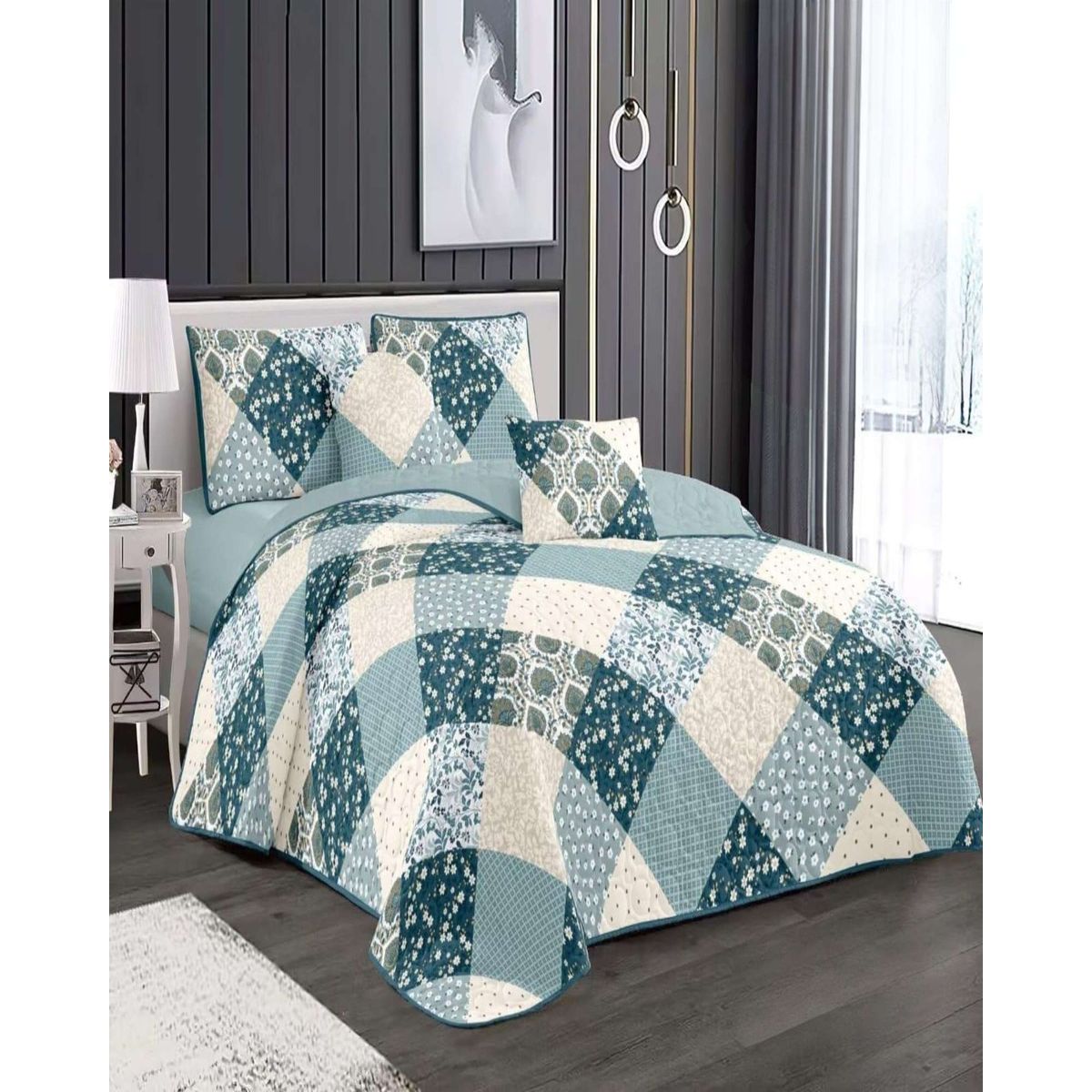GENERICO - Cubrecama Quilt verano king