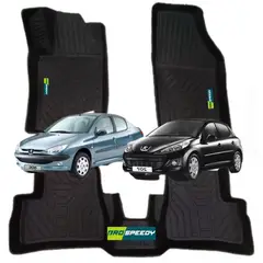 GENERICO - PISOS CALCE PERFECTO PROSPEEDY PEUGEOT 206 207 2009-2014 3PIEZAS