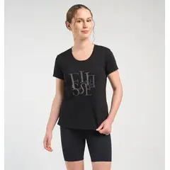ELLESSE - POLERA MUJER ALMA NEGRO