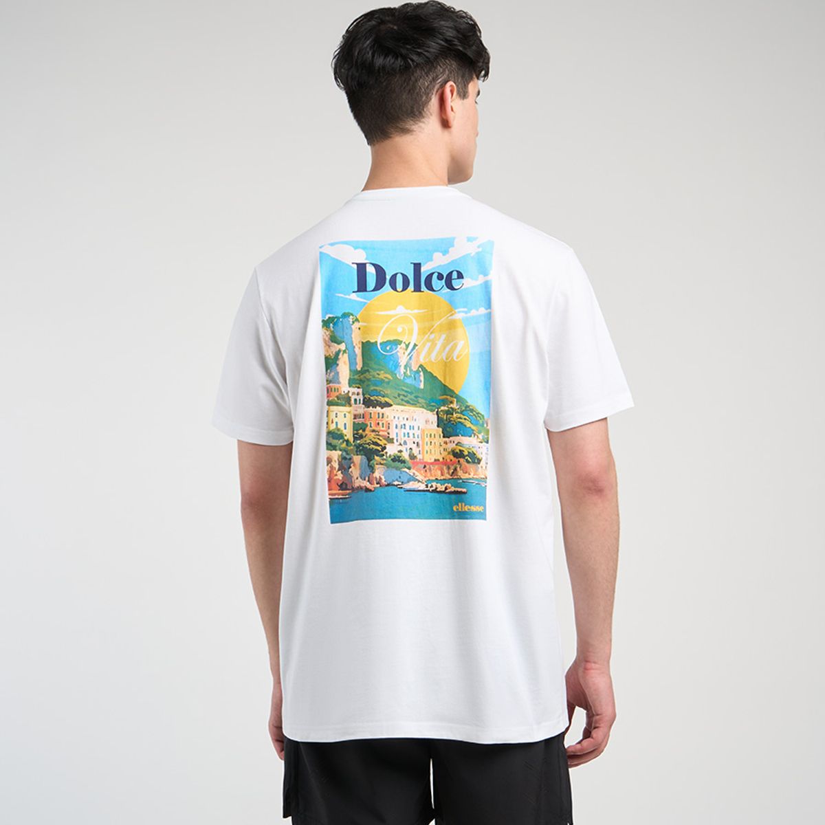 ELLESSE - POLERA HOMBRE ELLESSE BENITO BLANCO